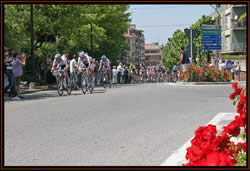 Asti, passaggio del 100° giro d'Italia. 11° tappa: Torino-Arenzano, 206 km